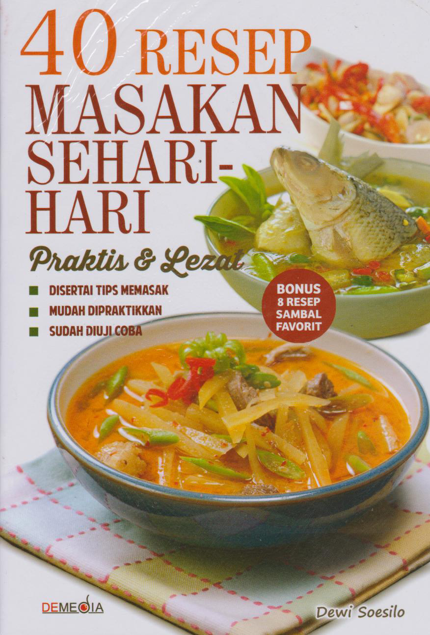 Buku 40 RESEP iMASAKANia DEWI SOESILO Mizanstore