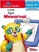DISNEY SCHOOL SKILLS: AYO MEWARNAI