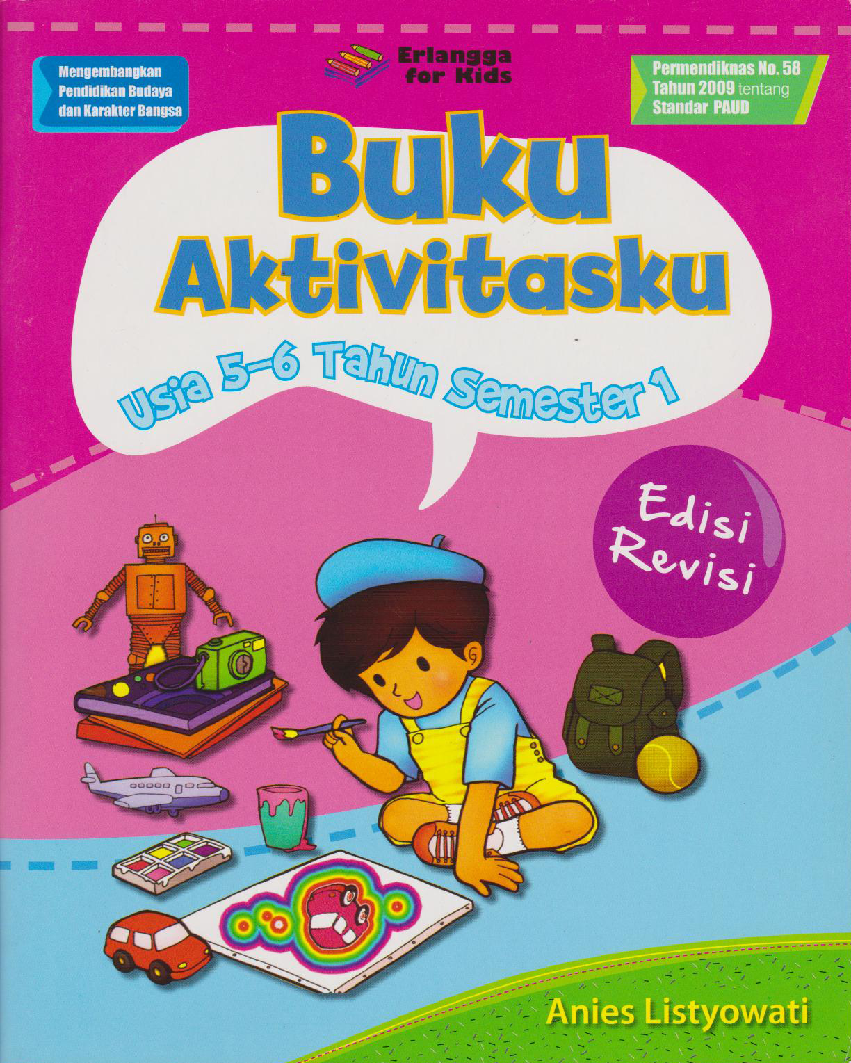 Buku BUKU AKTIVITAS TK.B… - ANIES LISTYOWATI | Mizanstore