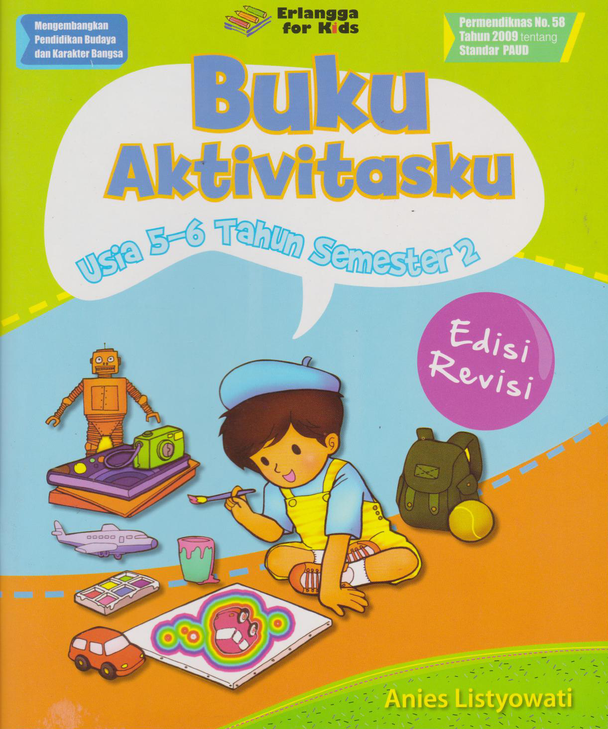 Buku BUKU AKTIVITAS TK.B… - ANIES LISTYOWATI | Mizanstore