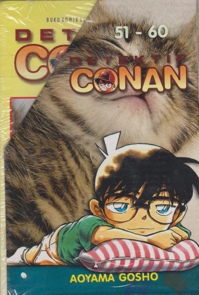 PAKET KOMIK DETEKTIF CONAN 51-60 