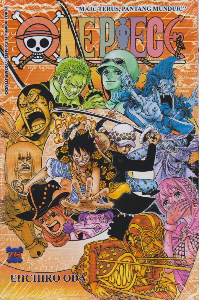 Buku One Piece 76 Eiichiro Oda Mizanstore