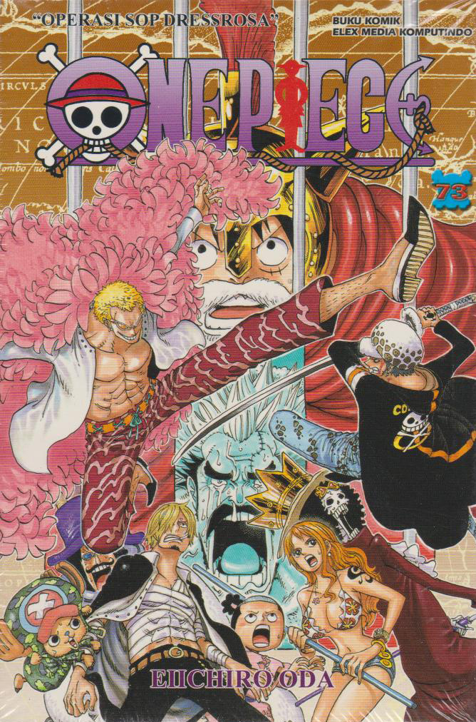 Buku One Piece 73 Eiichiro Oda Mizanstore