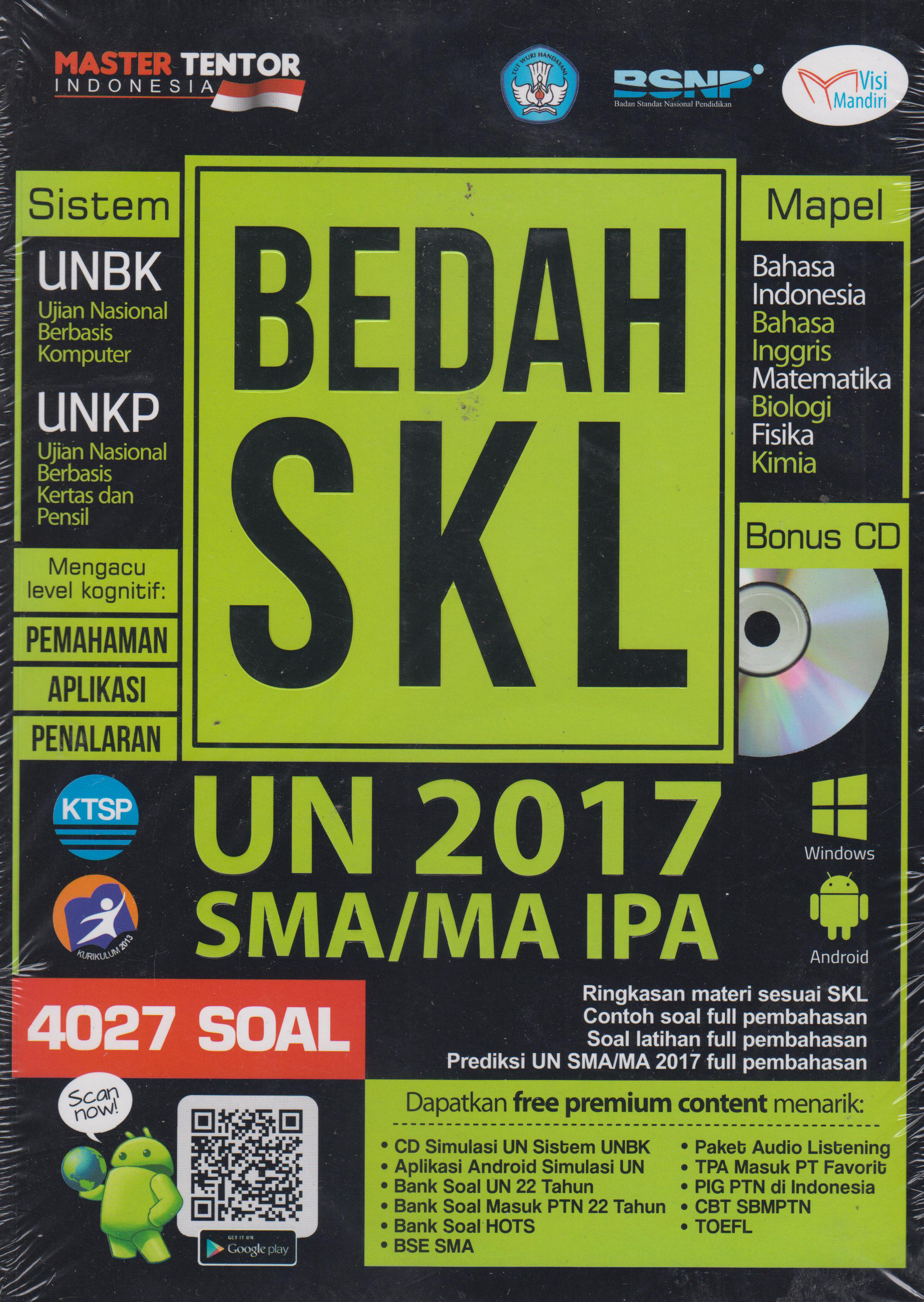 Buku BEDAH SKL UN… - Master Tentor…  Mizanstore