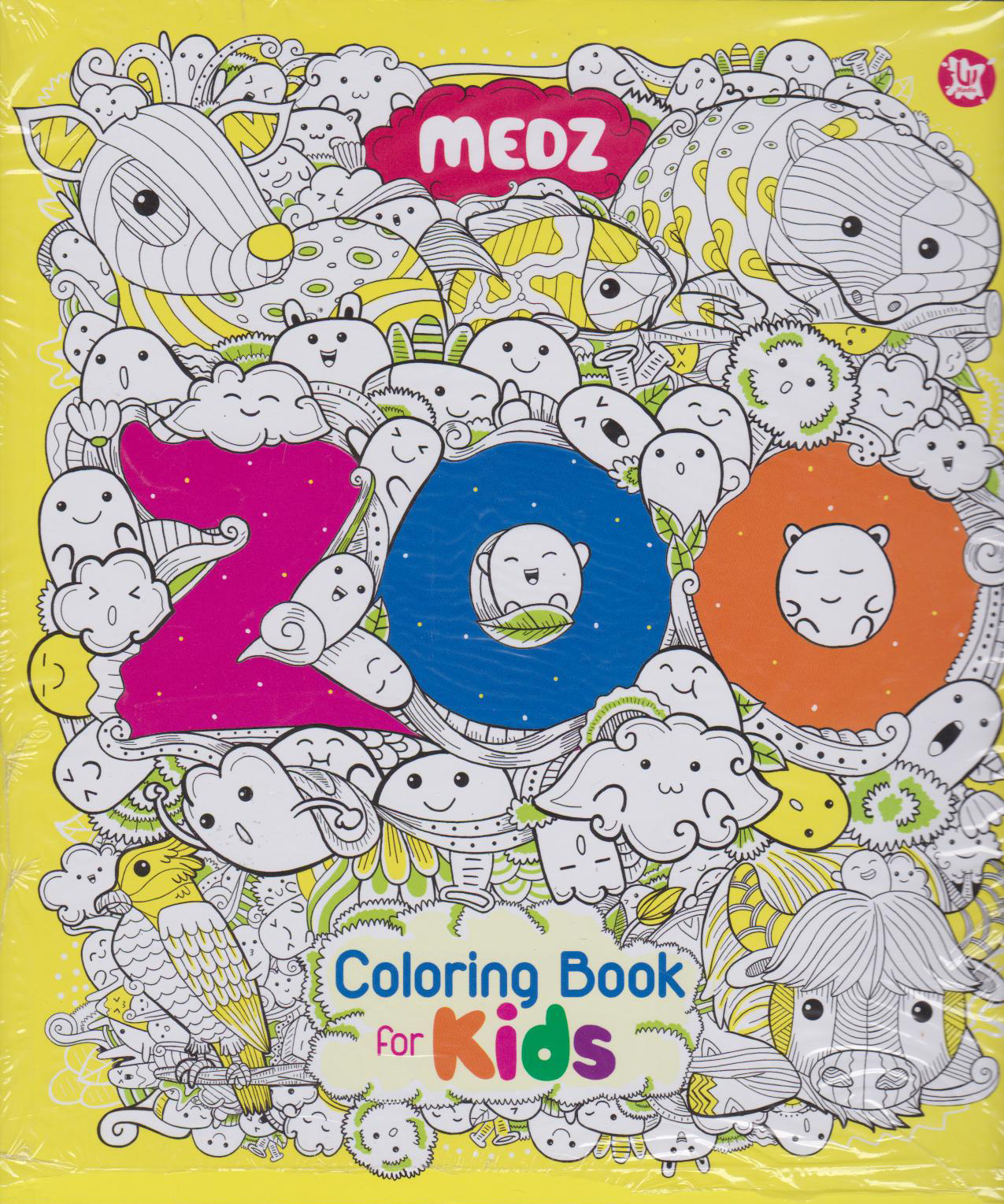 Buku Zoo Coloring Book Medz Mizanstore