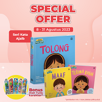 Paket 2 - Bundling Seri Kata Ajaib (Tolong + Terima Kasih)