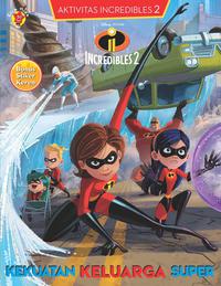 Buku AKTIVITAS  INCREDIBLES 2  DISNEY PIXAR Mizanstore