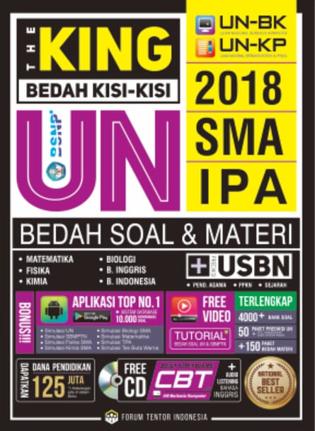 BEDAH KISI2 UN SMA IPA 2018: THE KING