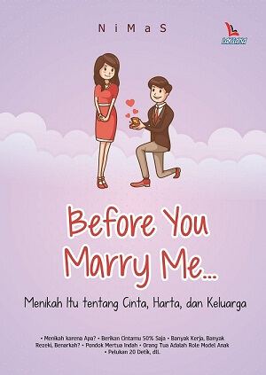 BEFORE YOU MARRY ME...