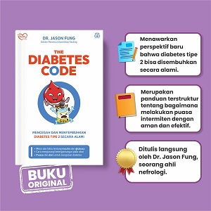 The Diabetes Code: Mencegah dan Menyembuhkan Diabetes Tipe 2 Secara Alami