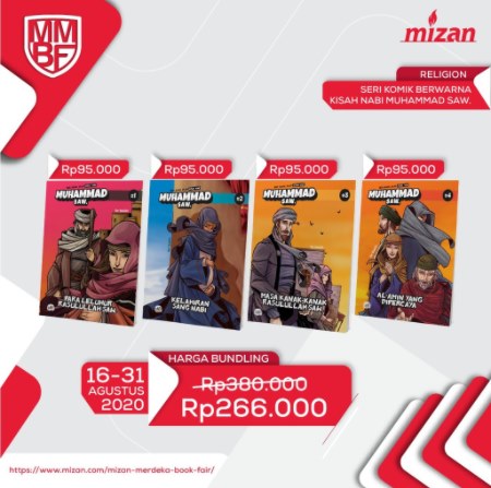 BUNDLING RELIGION: SERI KOMIK BERWARNA KISAH NABI MUHAMMAD SAW