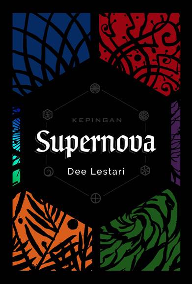 Buku KEPINGAN SUPERNOVA - Dewi Lestari  Mizanstore