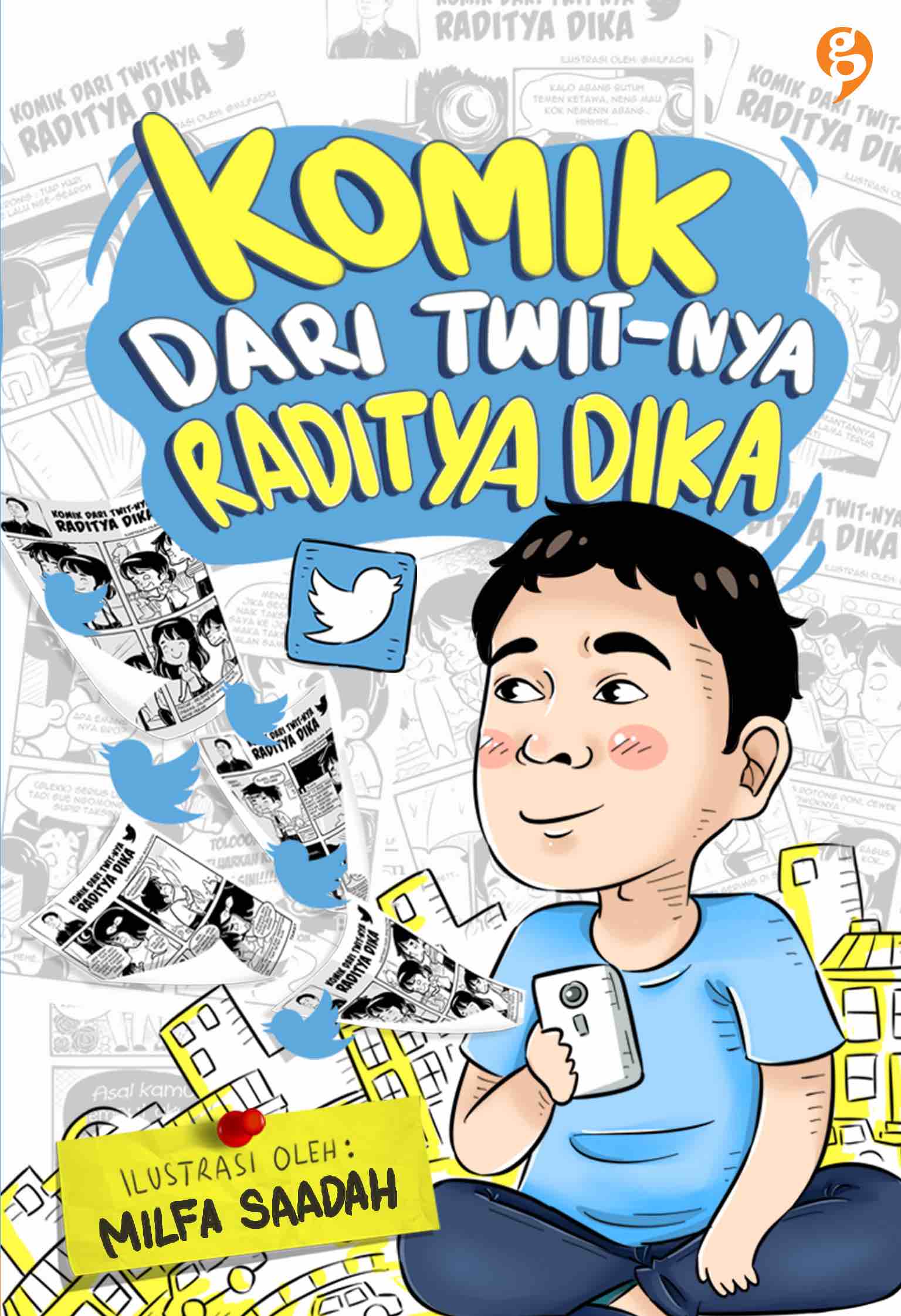 Buku KOMIK DARI TWIT NYA Raditya Dika Mizanstore