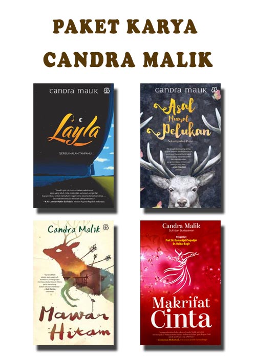 Buku PAKET BUKU CANDRA Chandra Malik Mizanstore