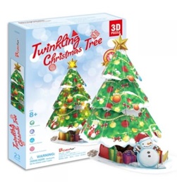 CUBICFUN TWINKLING CHRISTMAS TREE P680H