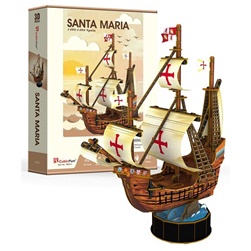 cubicfun_santa_maria_t4031h_thumb.jpeg CUBICFUN SANTA MARIA - 3D PUZZLE