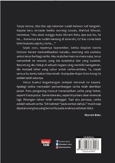 HUJAN KOTA ARANG