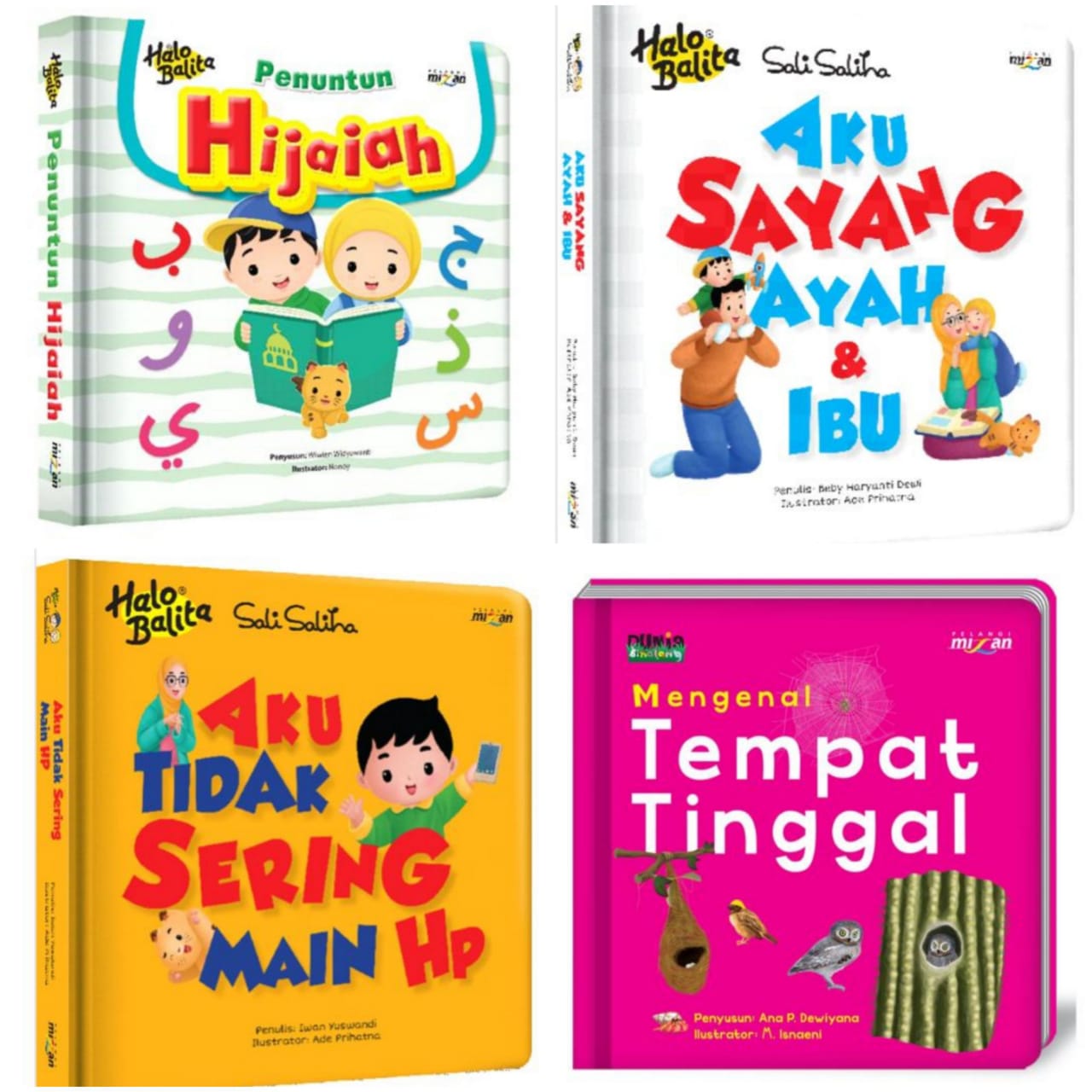 Mizan37 FLASH SALE - BOARDBOOK PELANGI