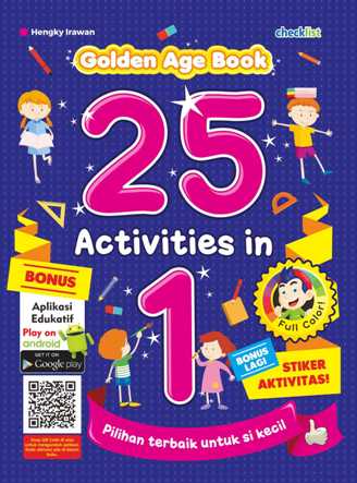 GOLDEN AGE BOOK 25 ACTIVITIES IN 1
