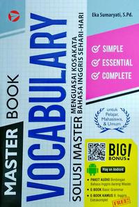 MASTER BOOK VOCABOLARY