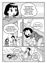 Komik Next G: Pindah ke Jepang