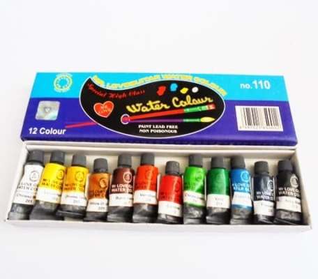 MR. LOVEGUITAR WATER COLOUR 12 WARNA