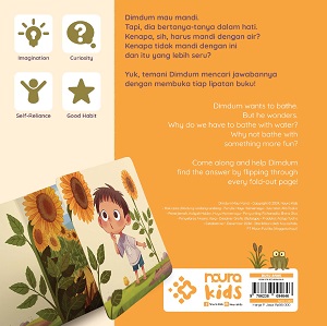 Dimdum Mau Mandi ( Boardbook Bilingual )