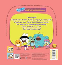 SERI CICAN ANAK SEHAT: HAAATSYI! CICAN PILEK (BOARDBOOK)-NEW