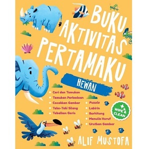 Aktivitas Pertamaku: Hewan | Usia 3+ Tahun (Wipe and Clean)