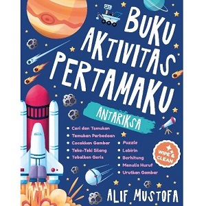 Aktivitas Pertamaku: Antariksa | Usia 3+ Tahun (Wipe and Clean)