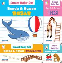 OPREDO SMART BABY SET: BENDA DAN HEWAN BESAR, PANJANG, TINGGI, DAN KECIL