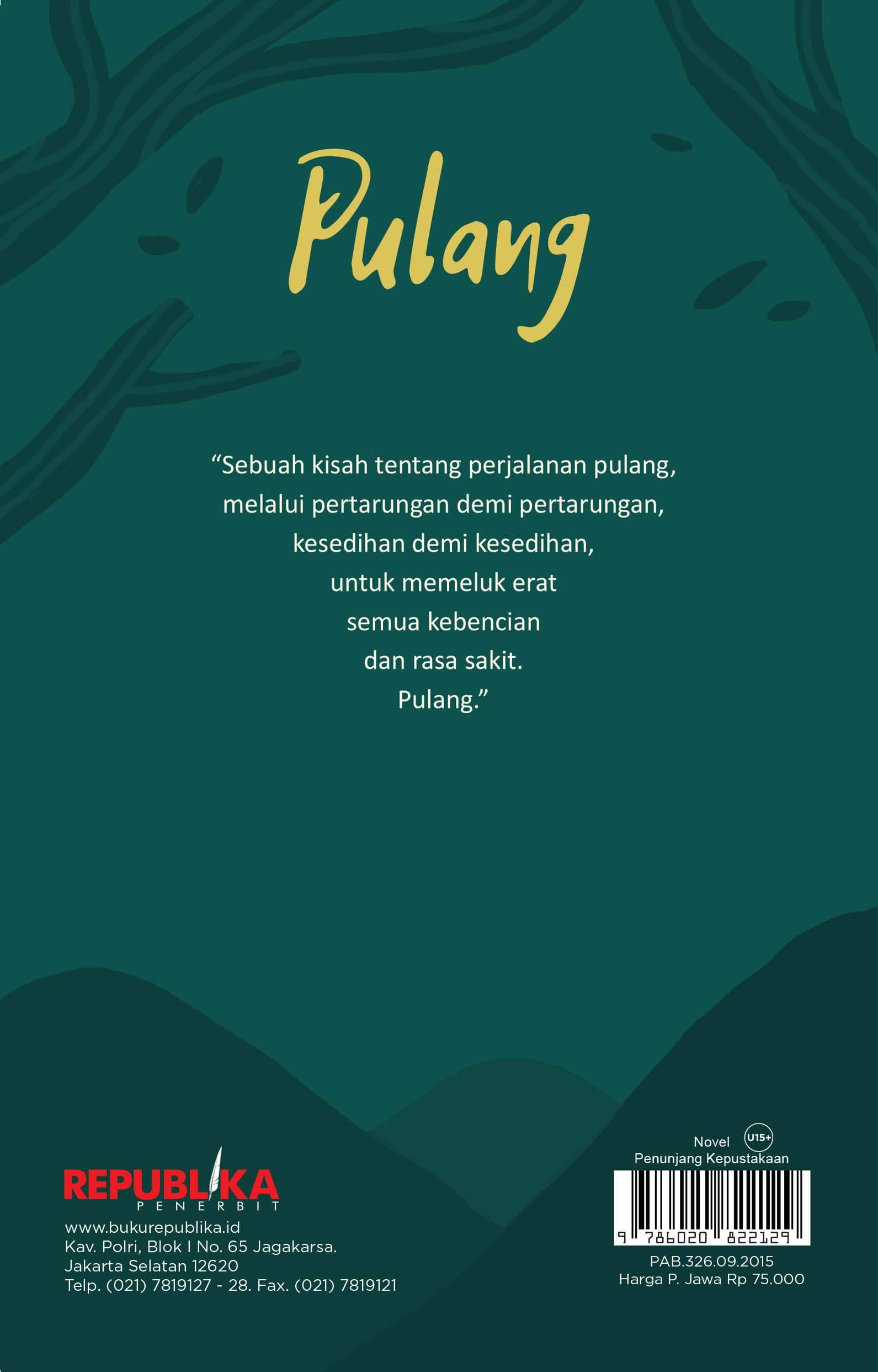 Buku PULANG TERE LIYE - Tere Liye | Mizanstore