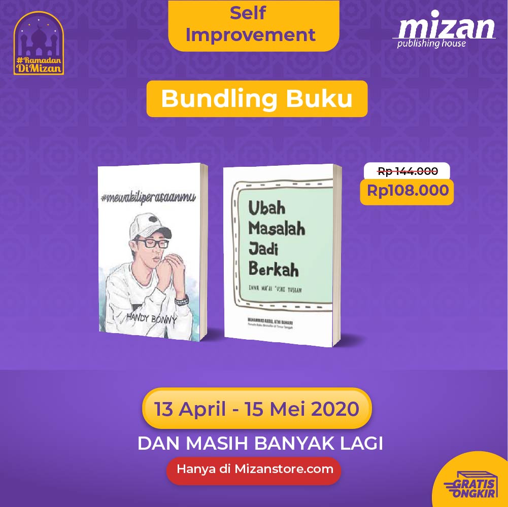 PAKET BUNDLING MEWAKILI PERASAANMU & UBAH MASALAH JADI BERKAH - DISKON 25%
