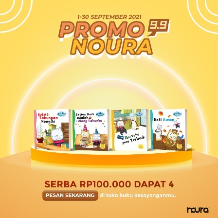 PAKET NOURA 100.000 DAPAT 4 BUKU ANAK