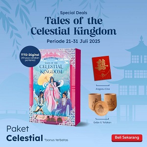 Paket Celestial - Tales of the Celestial Kingdom + Angpau + Gelas&Tatakan