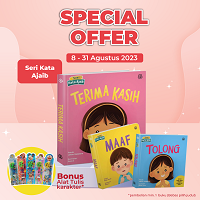 Paket 2 - Bundling Seri Kata Ajaib (Tolong + Terima Kasih)