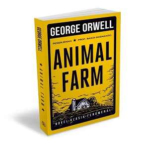 Paket 1 - Animal Farm + Tshirt Animal Farm Ukuran S (Pre Order)