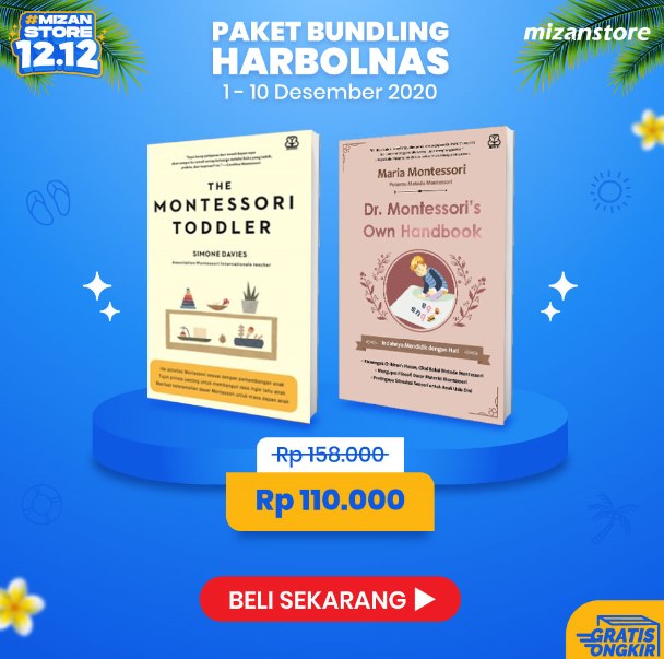 THE MONTESSORI TODDLER + DR. MONTESSORI'S OWN HANDBOOK (PROMO BUNDLING)