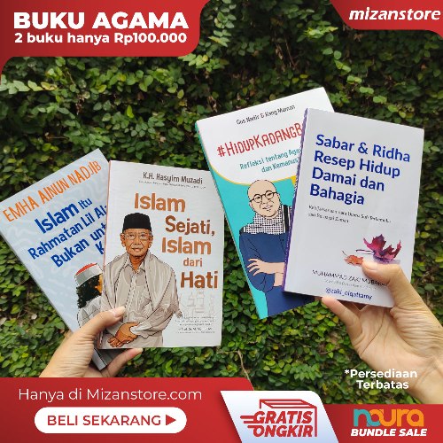 PAKET NOURA : BUKU AGAMA 100.000 DAPAT 2 BUKU