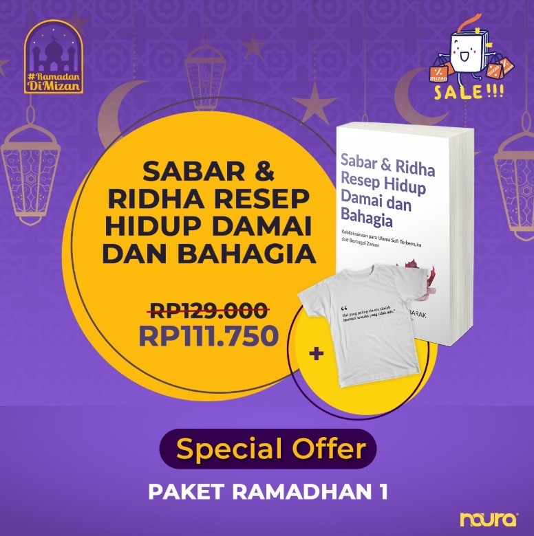 BUNDLING SABAR DAN RIDHA + TSHIRT SABAR DAN RIDHA