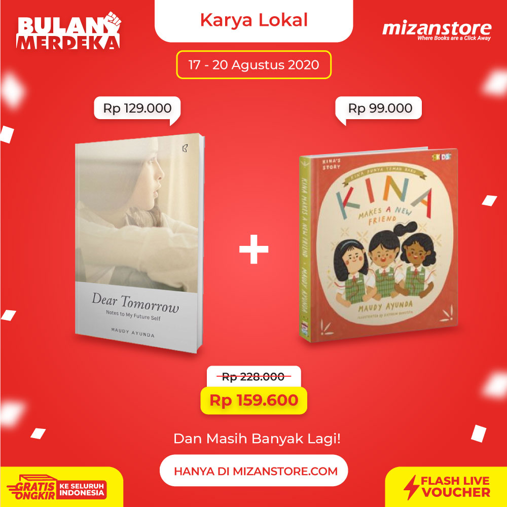 DEAR TOMORROW + KINA MAKES A NEW FRIEND (PROMO BUNDLING DISKON 30%)