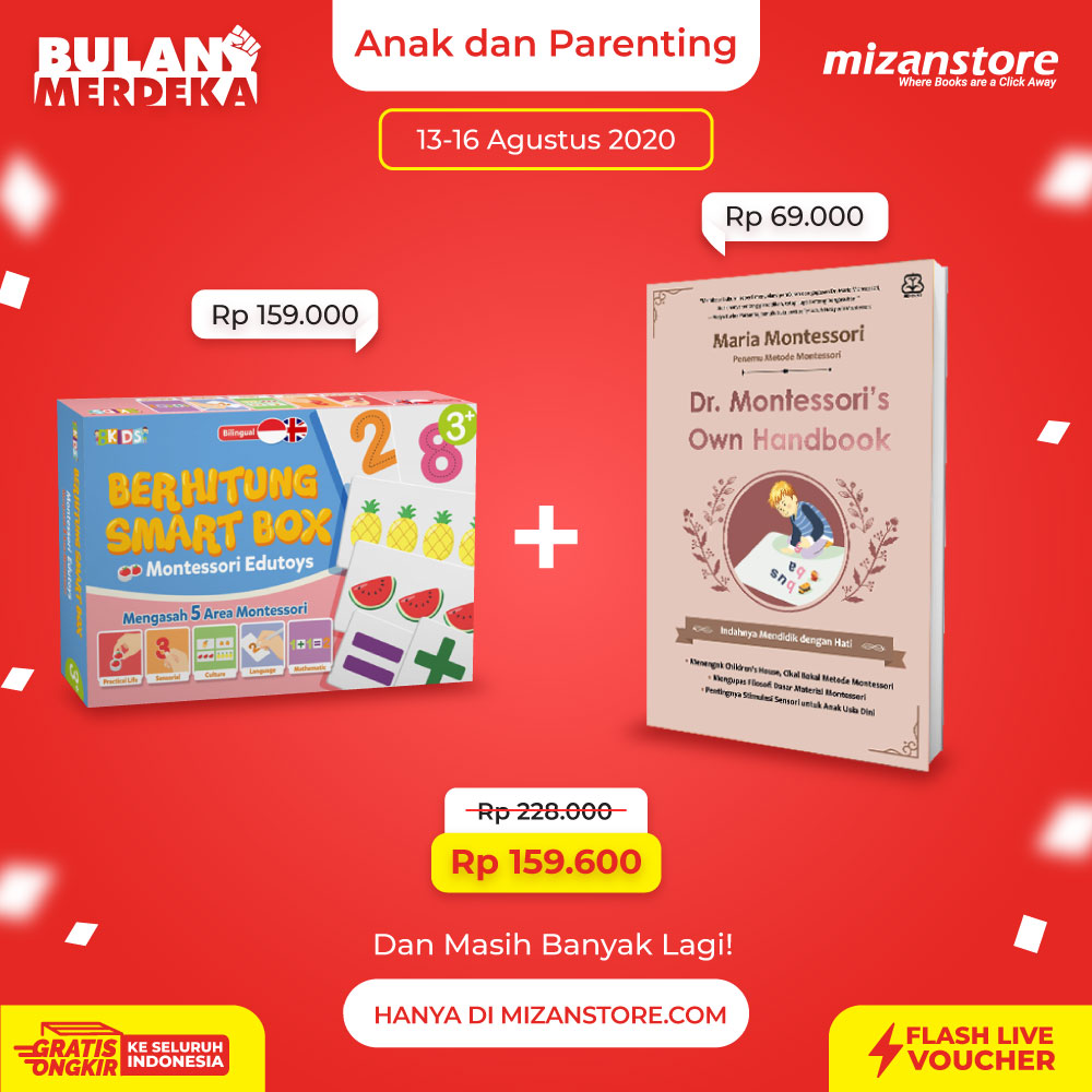 BERHITUNG SMART BOX - MONTESSORI EDUTOYS + DR. MONTESSORI’S OWN HANDBOOK (PROMO BUNDLING)