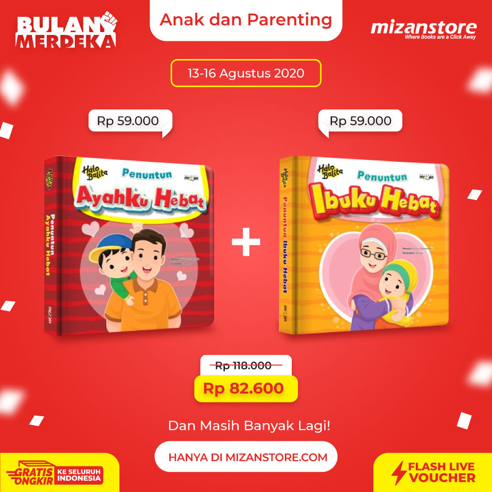 HALO BALITA.PENUNTUN: AYAHKU HEBAT + HALO BALITA.PENUNTUN: IBUKU HEBAT (BOARDBOOK)