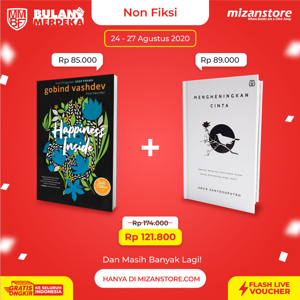 HAPPINESS INSIDE + MENGHENINGKAN CINTA (PROMO BUNDLING)