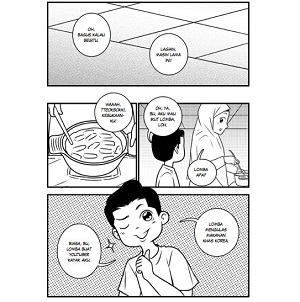 Komik KKPK : Korean Food Challenge