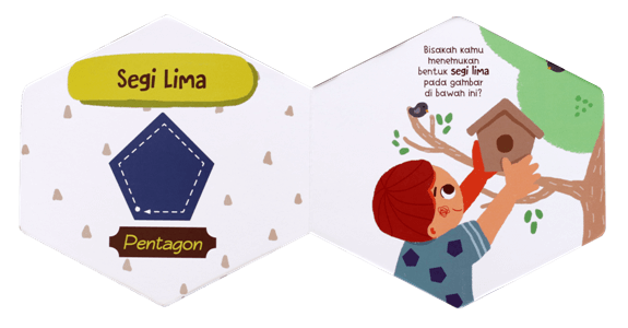 SHAPE MENGENAL BENTUK (BOARDBOOK) - WIPE & CLEAN