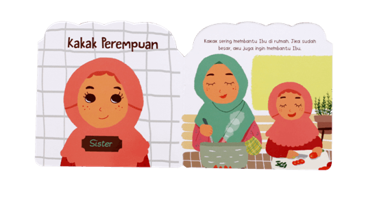 MY FAMILY - KELUARGAKU (BOARDBOOK