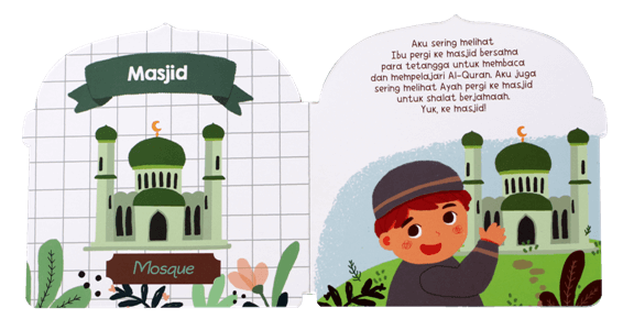 PRAYER SET - ALAT IBADAH (BOARDBOOK)