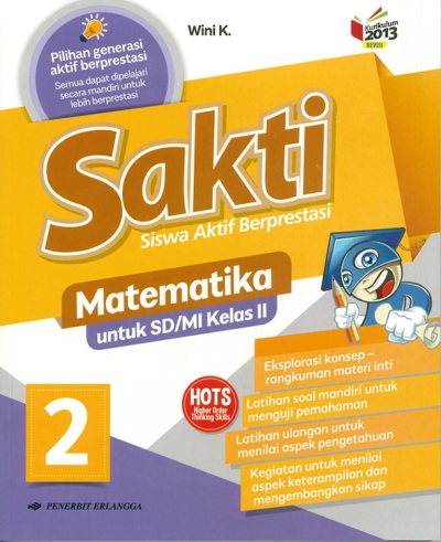 Buku Sakti Matematika Kls 2 K13n Wini K Mizanstore