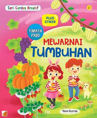 SERI CERDAS KREATIF MEWARNAI TUMBUHAN